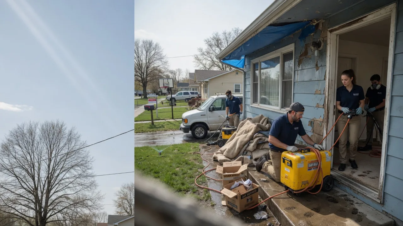 Basement Flood Cleanup in New Cambria, MO near me
